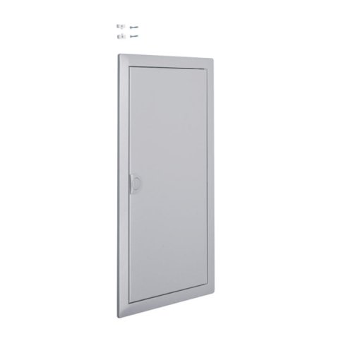 Двери с рамкой белый алюминий для 3-ряд.VOLTA Hager VZ323N
