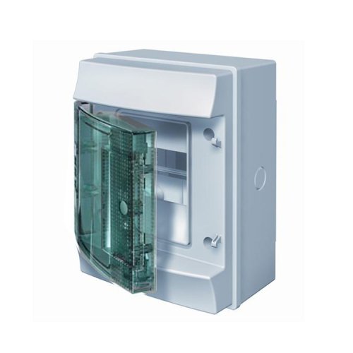 Щит накладний 4-мод. IP65 Mistral65 (750°), прозорі дверцята, без клем