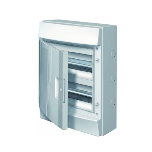 Щит накладний 24-мод. IP65 Mistral65 (750°) непрозорі дверцята, с клемным блоком