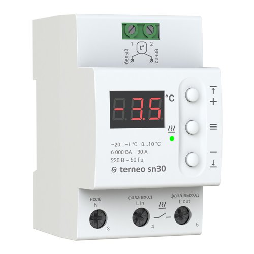 Терморегулятор Terneo sn 32 А