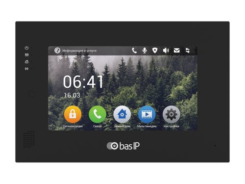 IP Видеодомофон AP-07L BLACK Bas IP