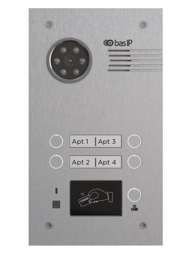 Вызывная панель BA-04E SILVER / BA-04M SILVER, Bas IP