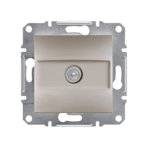Розетка TV кінцева 1dB Schneider Asfora EPH3200169 бронза