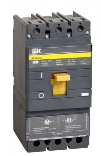Автоматичний вимикач ВА88-35Р 3Р 112-160А (0,8-1,6кА) 35кА іЕК SVAR30-3-0160