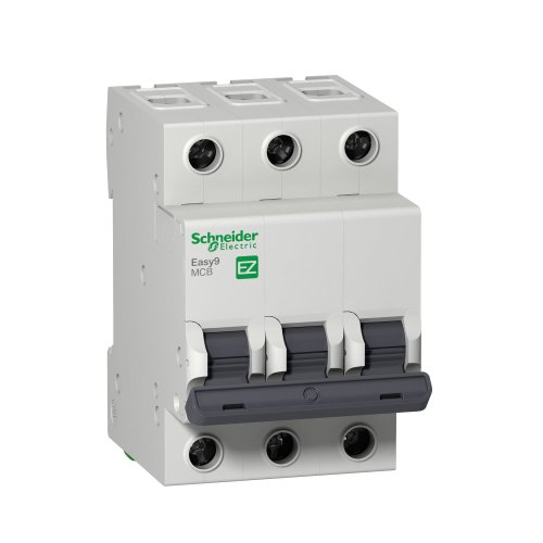 Автоматический выключатель 3Р, 16А, х-ка. С EZ9 Schneider Electric