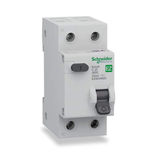 Диф. автомат. вимикач 1Р+N/25А/30мА/ТИП АС EZ9 Schneider Electric