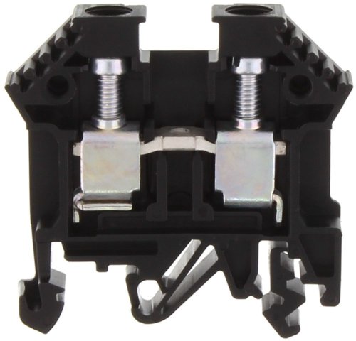 Клемма винтовая DIN RK 6-10 черная Conta-Clip cc1005.4