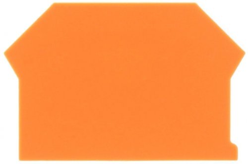Пластина концевая AP 2,5-10 оранжевая для SRK2,5/2A-SRK 10/2A, RK 2,5-10, TSK, FF, SF Conta-Clip cc2001.3