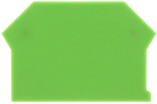 Пластина кінцева AP 2,5-10 зелена для SRK2,5/2A-SRK 10/2A, RK 2,5-10, TSK, FF, SF Conta-Clip cc2001.1