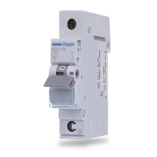 Автоматический выключатель QC 1p 6kA C-6A, Hager MCS106