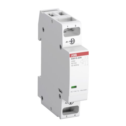 Контактор ESB16-20N-06, 16А, 2НО,230V АС/DC, Abb 1SBE111111R0620