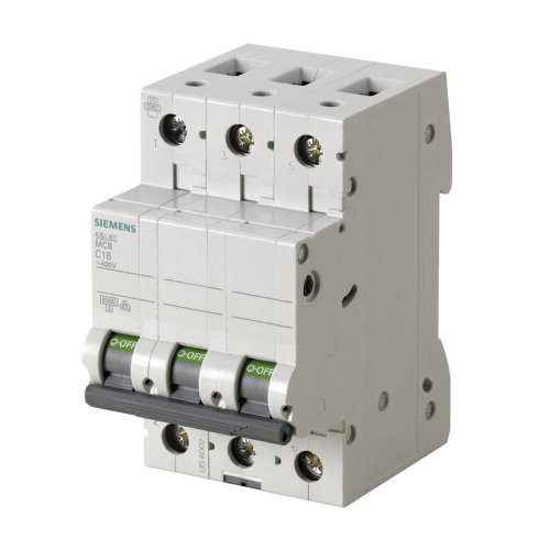 Автомат захисту SIEMENS 400V 6KA, 3-ПОЛ.,C, 13A, 5SL6313-7