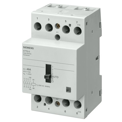 Контактор SIEMENS 4 НО AC 230,400V 40A УПР. AC/DC, 5TT5040-1