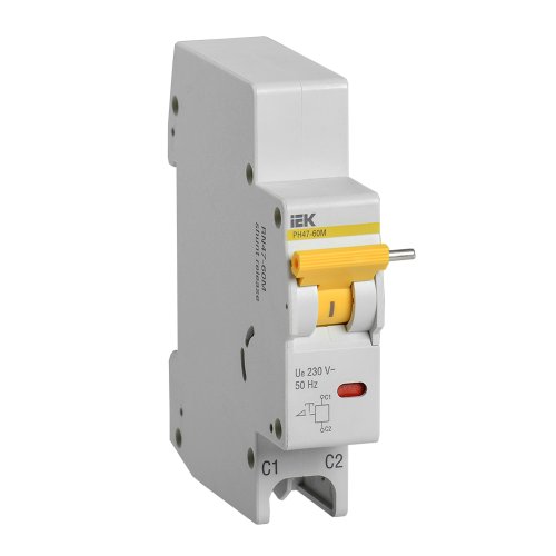 Расцепитель независ. РН47-60М на DIN-рейку ИЕК MVA31D-RN-1