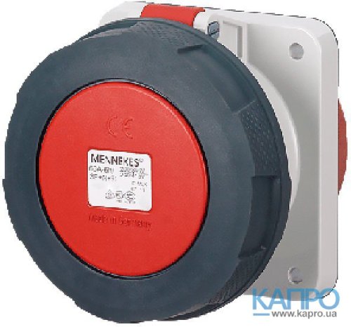 Розетка панельная 400V IP67 Mennekes 4п 125А 1457