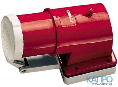Вилка панельная 400V IP44 Mennekes 5п 32А 412