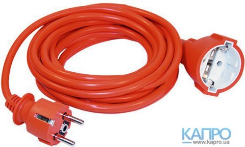 Удлинитель 3*1 ИЭК УШ-01PВ 10м WUP10-10-K09 оранж.