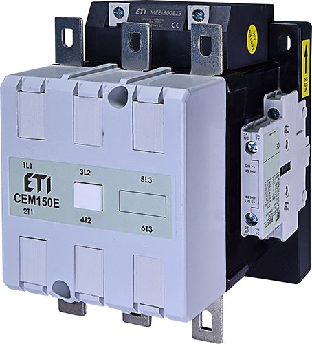 Контактор силовой 250V 3-п ETI AC/DC CEM 150E.22 (150А 75kW AC3) 3но 2но+2нз 4654241