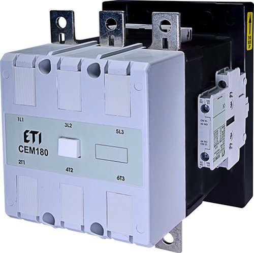 Контактор силовий 230V 3-п ETI AC CEM 180.22 (180А 90kW AC3) 3НВ 2НВ+2НЗ 4655143