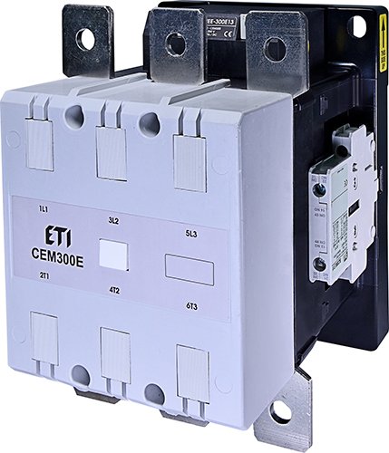 Контактор силовий 250V 3-п ETI AC/DC CEM 300E.22 (300А 160kW AC3) 3НВ 2НВ+2НЗ 4656304
