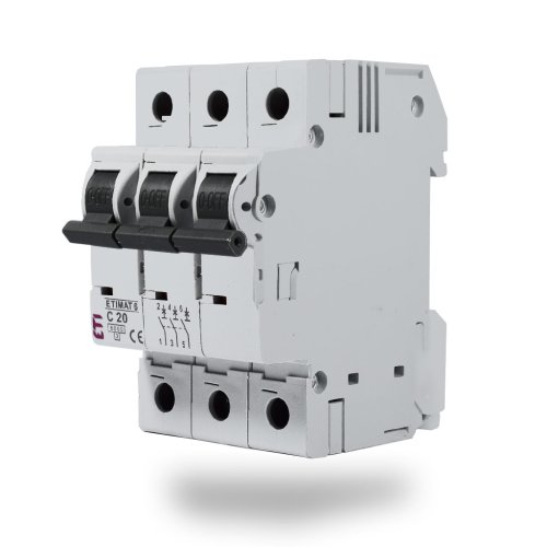 Выключатель автоматический 3-п ETI 6kA Etimat 6 AC C 40А 2145520