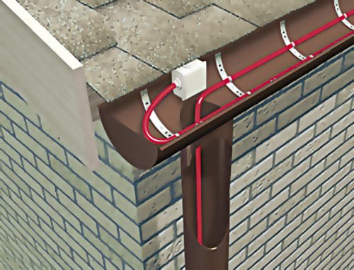 Саморегулирующийся отрезной нагревательный кабель DEFROST PIPE 30 AO, Nexans