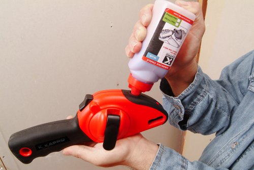 Шнур розмічальний з вбудованим рівнем 30м (об'єм 113грам) KAPRO 214kr