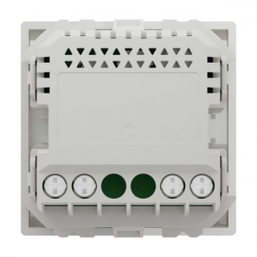 Релейний вимикач Wiser натискний, 10А, 2-мод., NU353718 UNICA NEW белый
